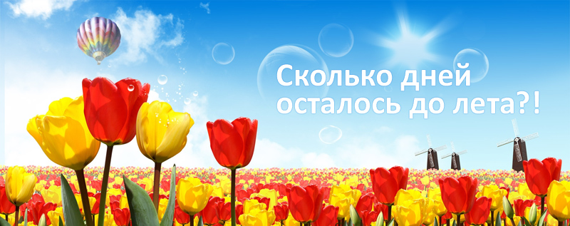 Сколько до лета осталось дней?